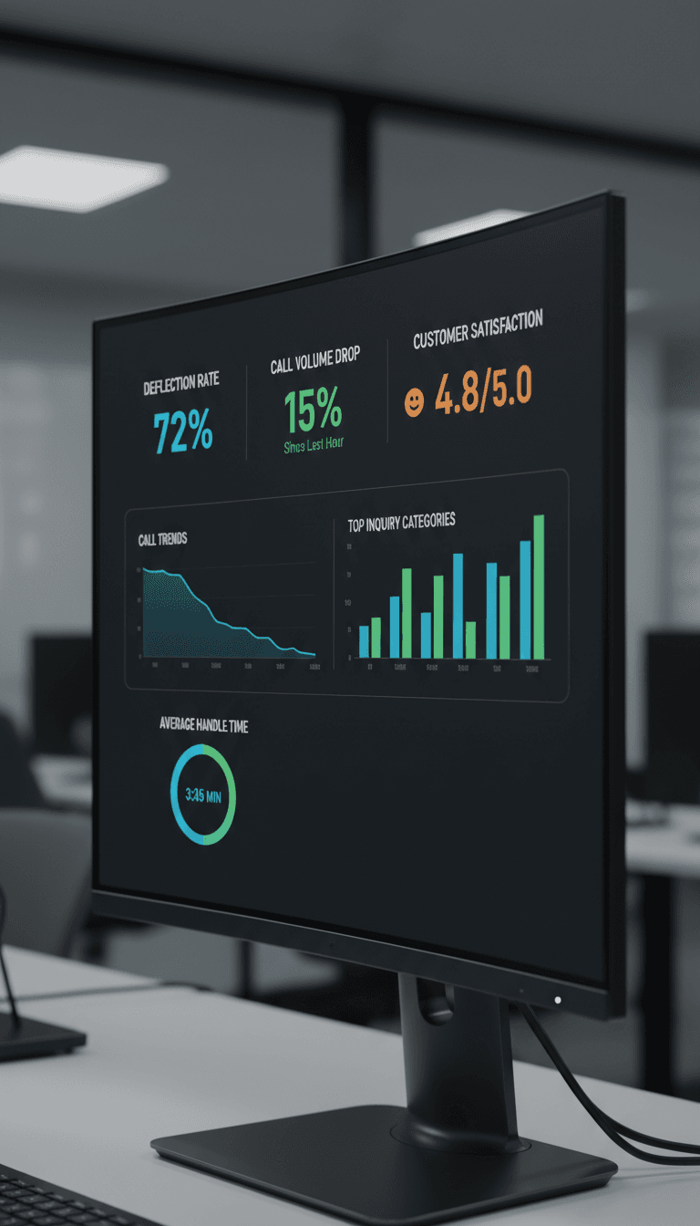Agent analytics dashboard