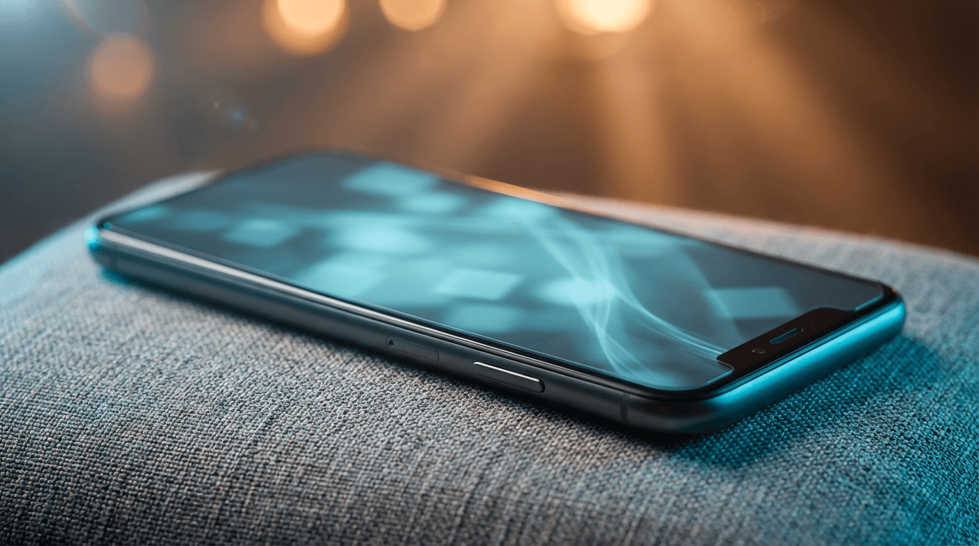 Customer deflecting a call using Zappix visual IVR self-service on mobile